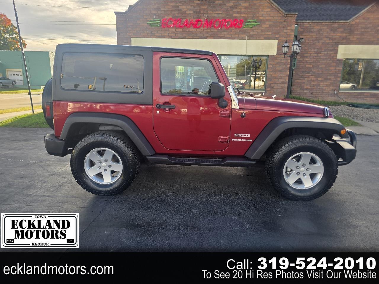 2011 Jeep Wrangler 4WD 2dr Sport