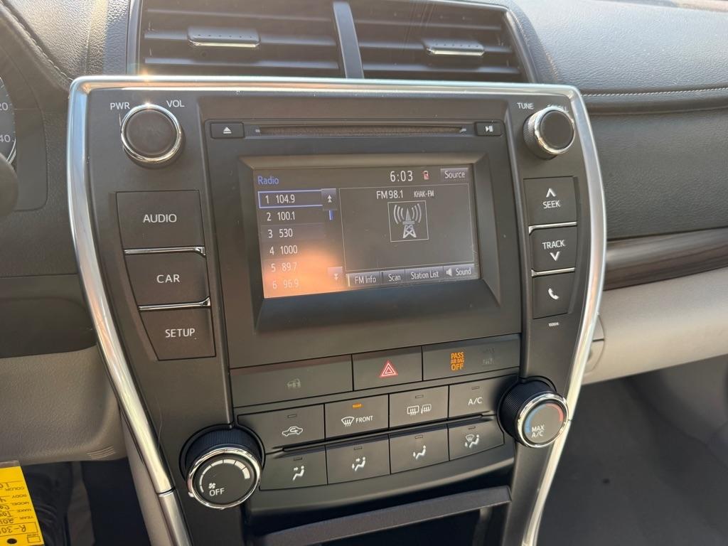 Toyota Camry LE 2017