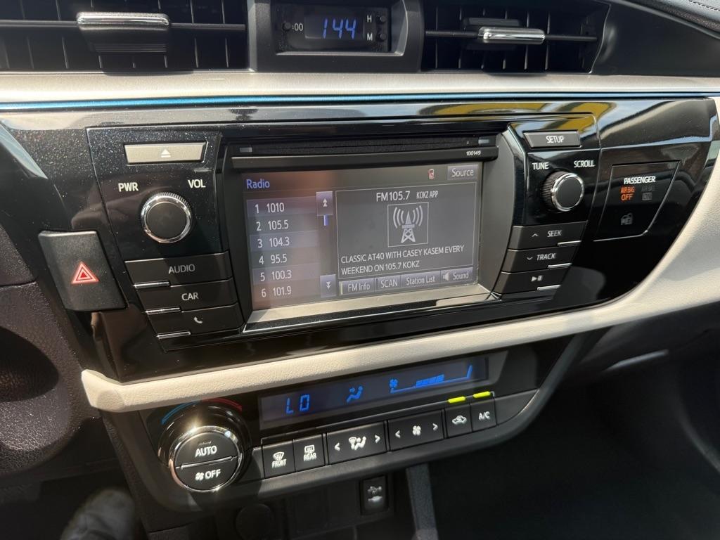 Toyota Corolla LE CVT 2015