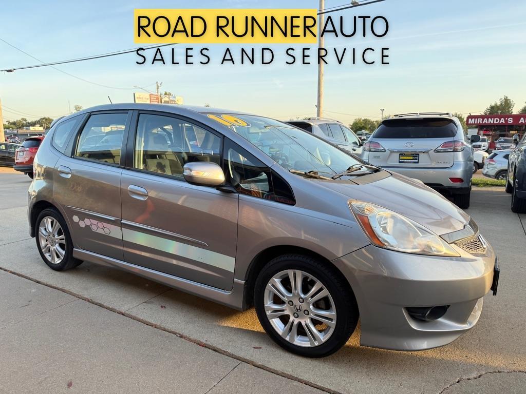 Silver 2010 Honda Fit Hatchback Front-Wheel Drive Automatic