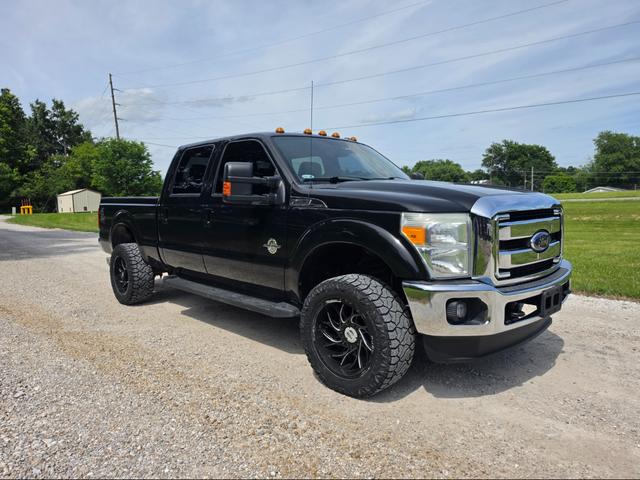 Black 2015 Ford F-250 Super Duty Pickup Truck Four-Wheel Drive Automatic