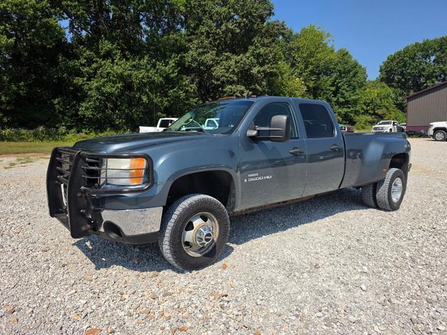 Blue 2008 GMC Sierra 3500HD Pickup Truck Four-Wheel Drive Automatic