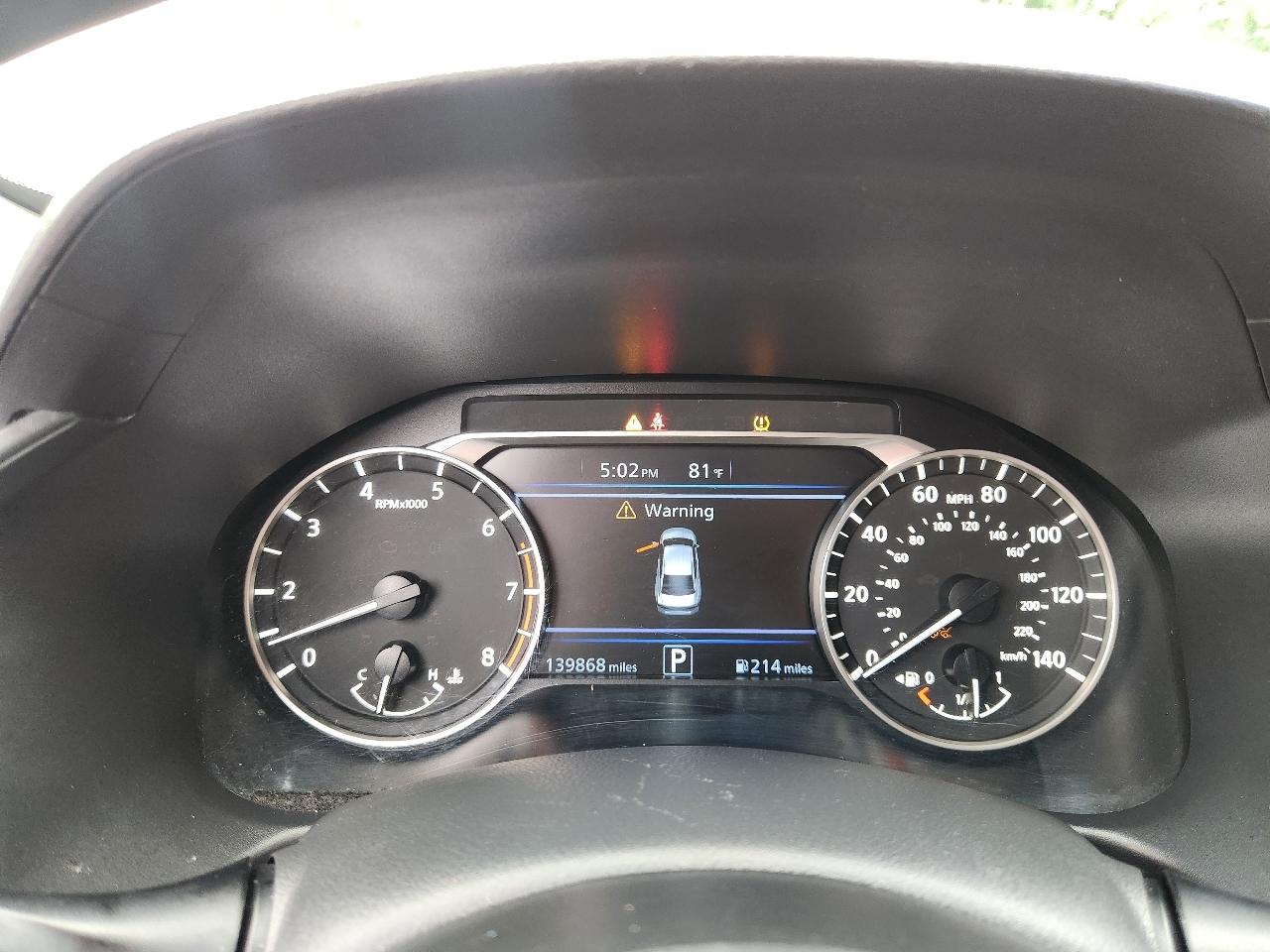 Nissan Altima 2.5 SV 2019