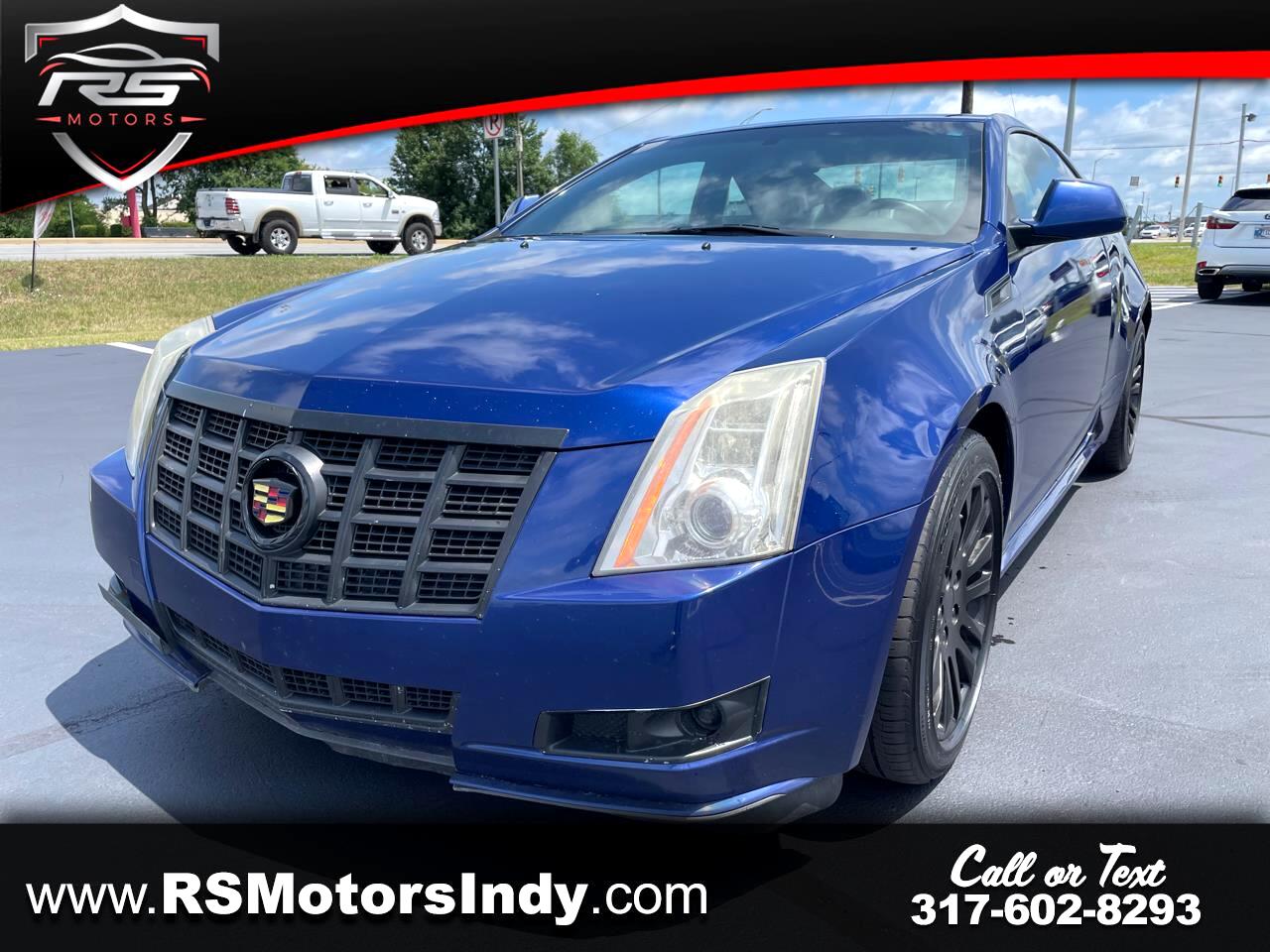Cadillac CTS Coupe Performance AWD 2014