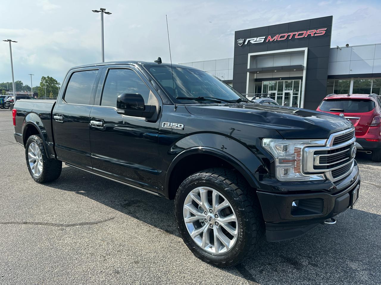 Black 2020 Ford F-150 Pickup Truck Four-Wheel Drive Automatic