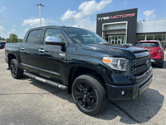 Black 2018 Toyota Tundra Pickup Truck Four-Wheel Drive 6-Speed Automatic