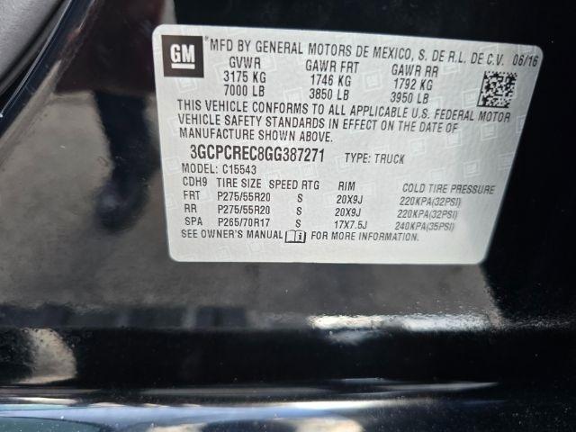 Chevrolet Silverado 1500  2016