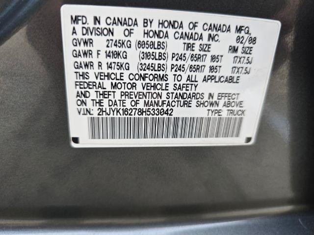 Honda Ridgeline  2008