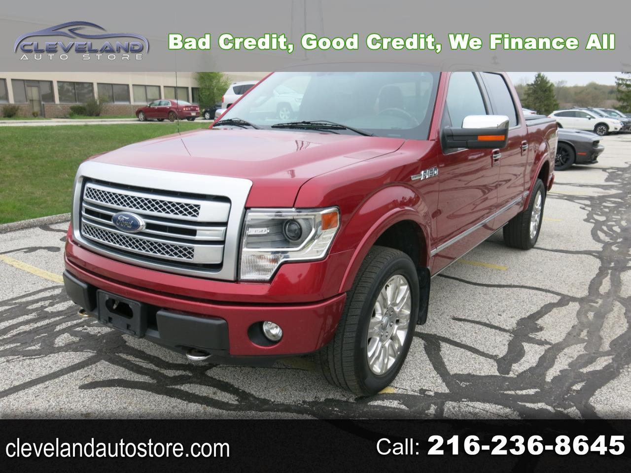 Used 2013 Ford F150 PLATINUM SUPERCREW for Sale in Warrensville