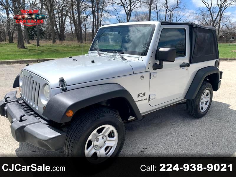 Used 2007 Jeep Wrangler X for Sale in Mt Prospect IL 60056 C and J Car Sales