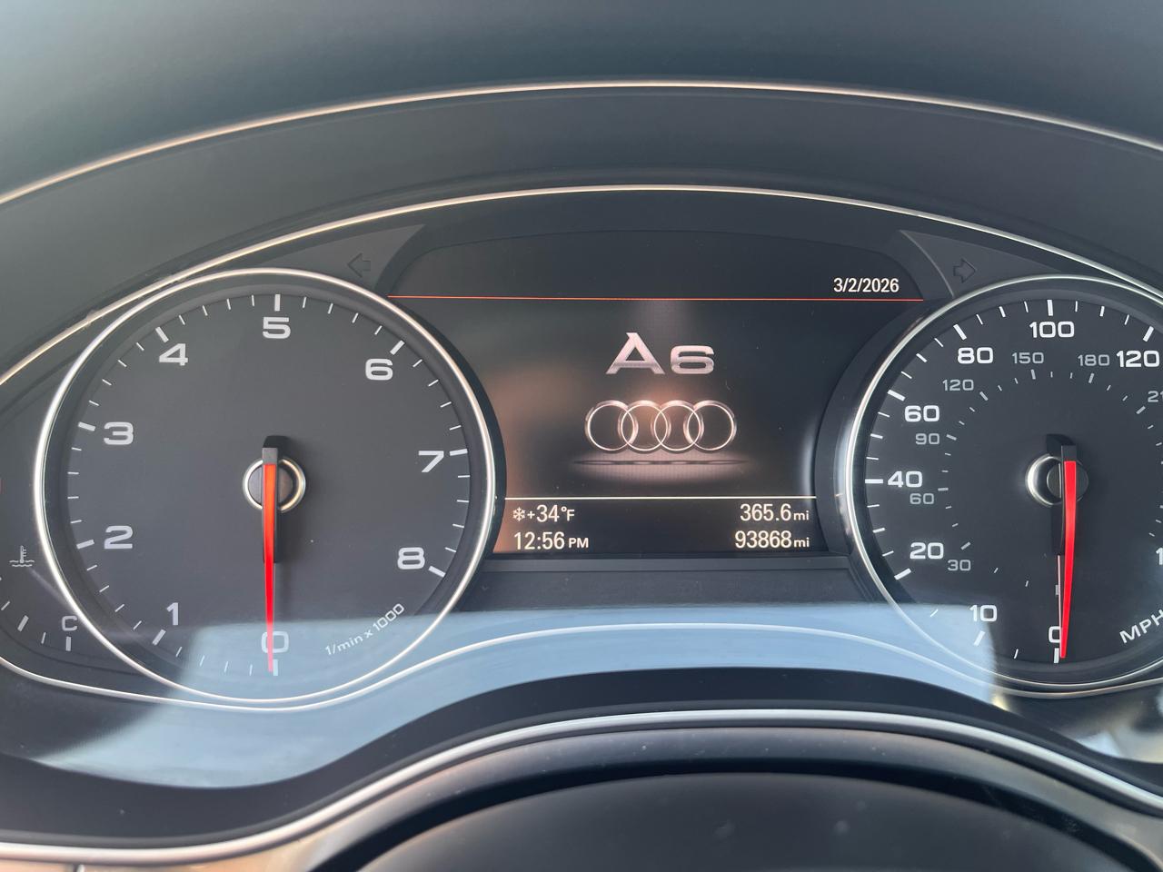 Audi A6 Premium 4D Sedan 2.0t 2015