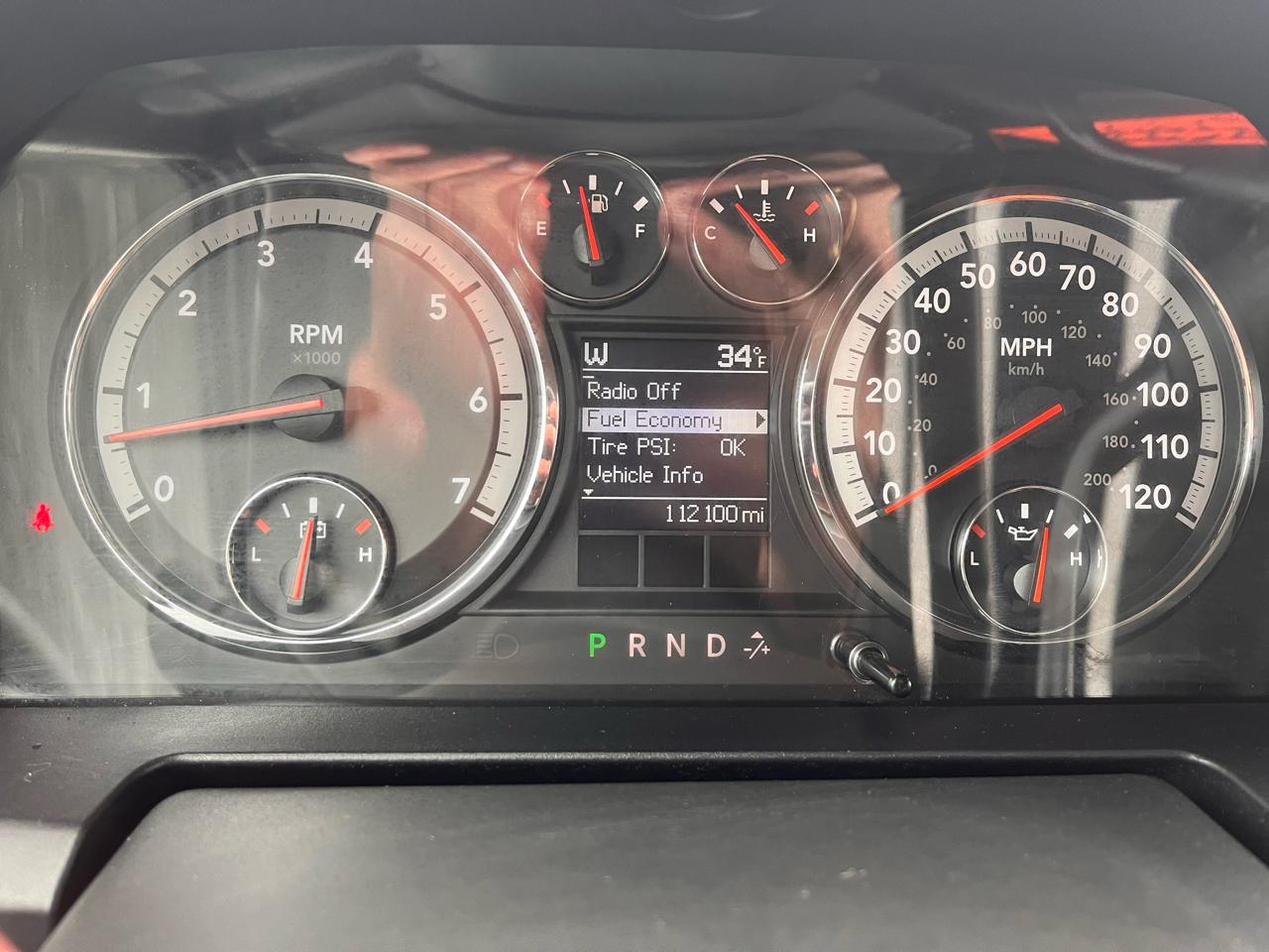 RAM 1500 4WD Crew Cab 140.5" Outdoorsman 2011