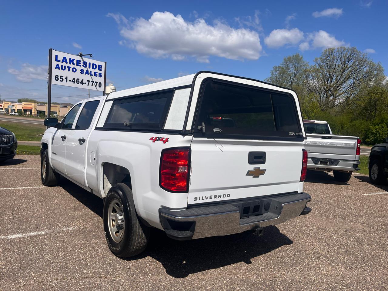 Chevrolet Silverado 1500 4WD Crew Cab 143.5" Work Truck 2018