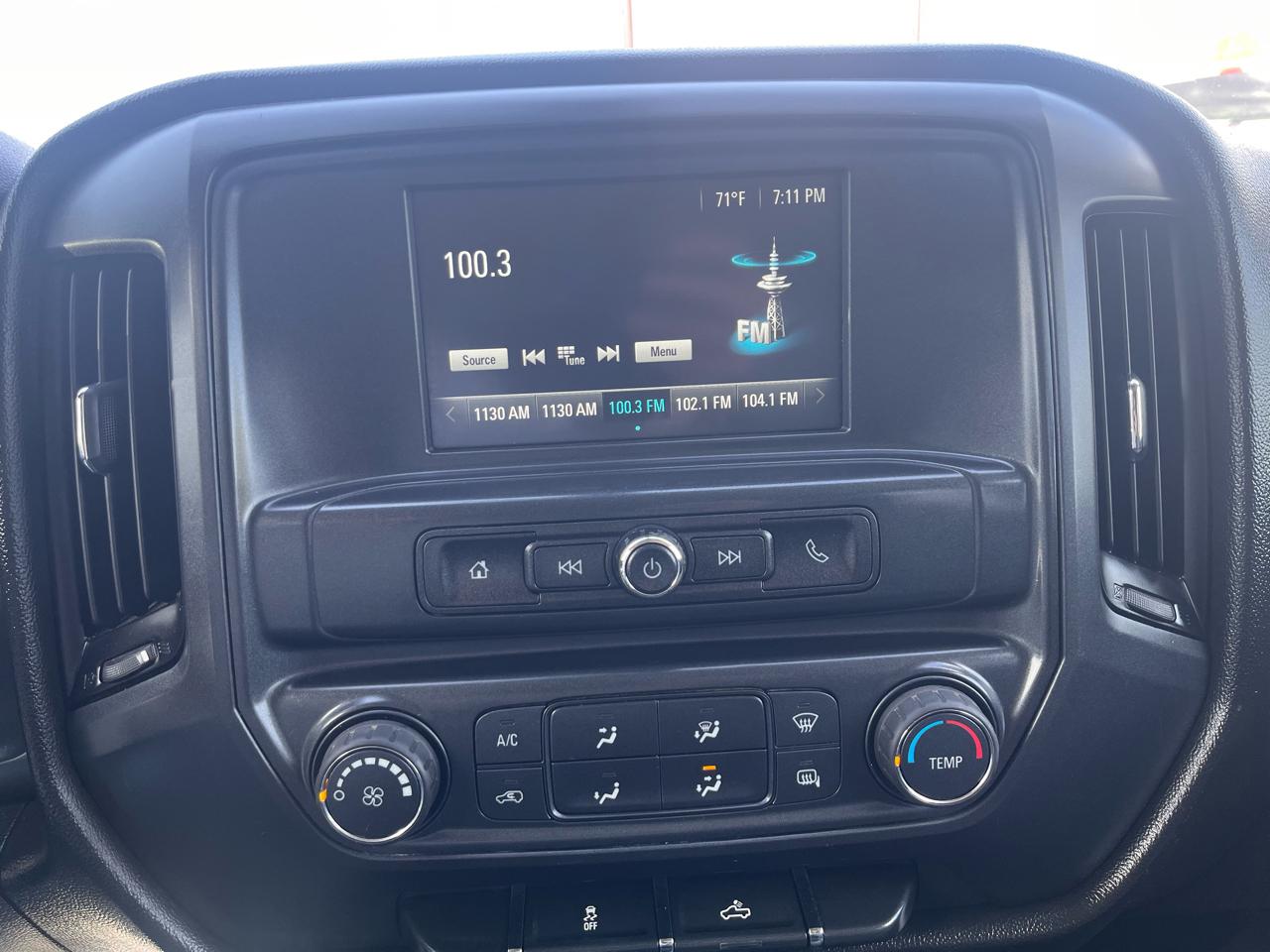 Chevrolet Silverado 1500 4WD Crew Cab 143.5" Work Truck 2018