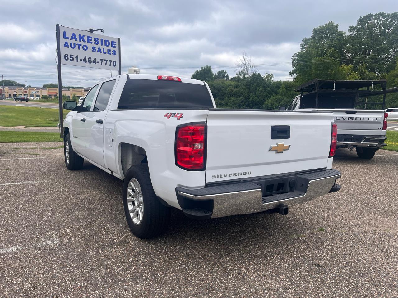 Chevrolet Silverado 1500 4WD Crew Cab 143.5" Work Truck 2018