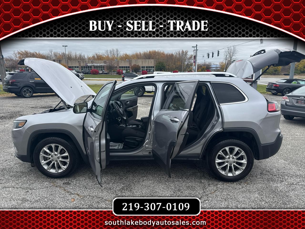 2019 Jeep Cherokee Latitude W V6 Drives New