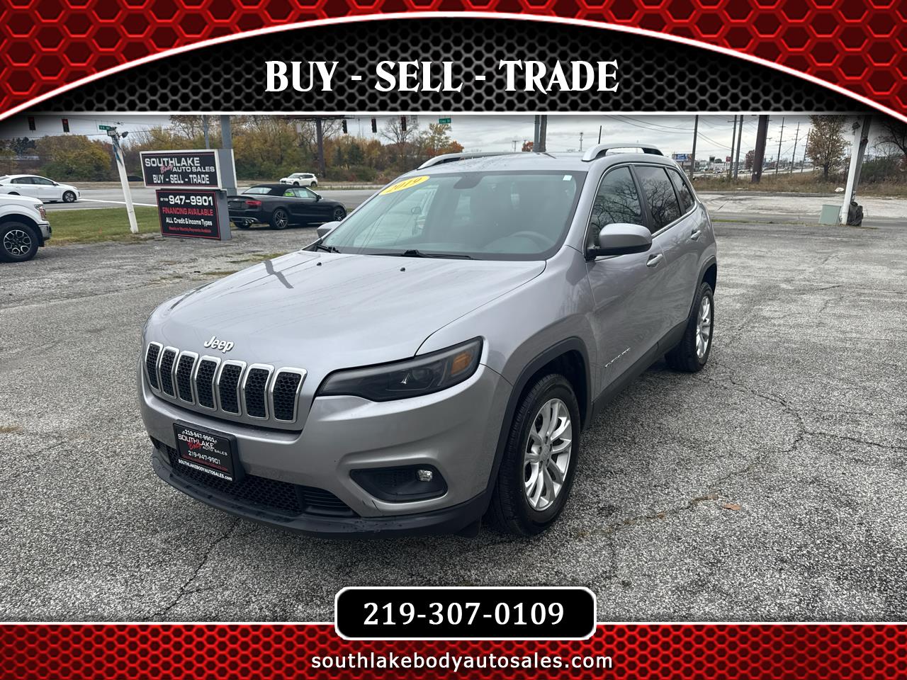 2019 Jeep Cherokee Latitude W V6 Drives New