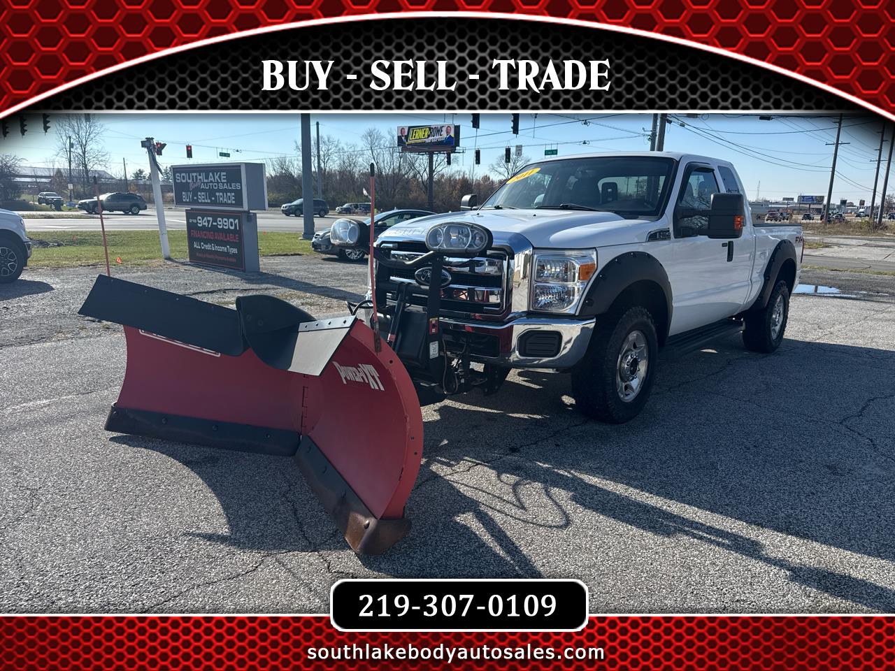 2011 Ford F-250 SD XLT SuperCab 4X4 Snowplow Truck