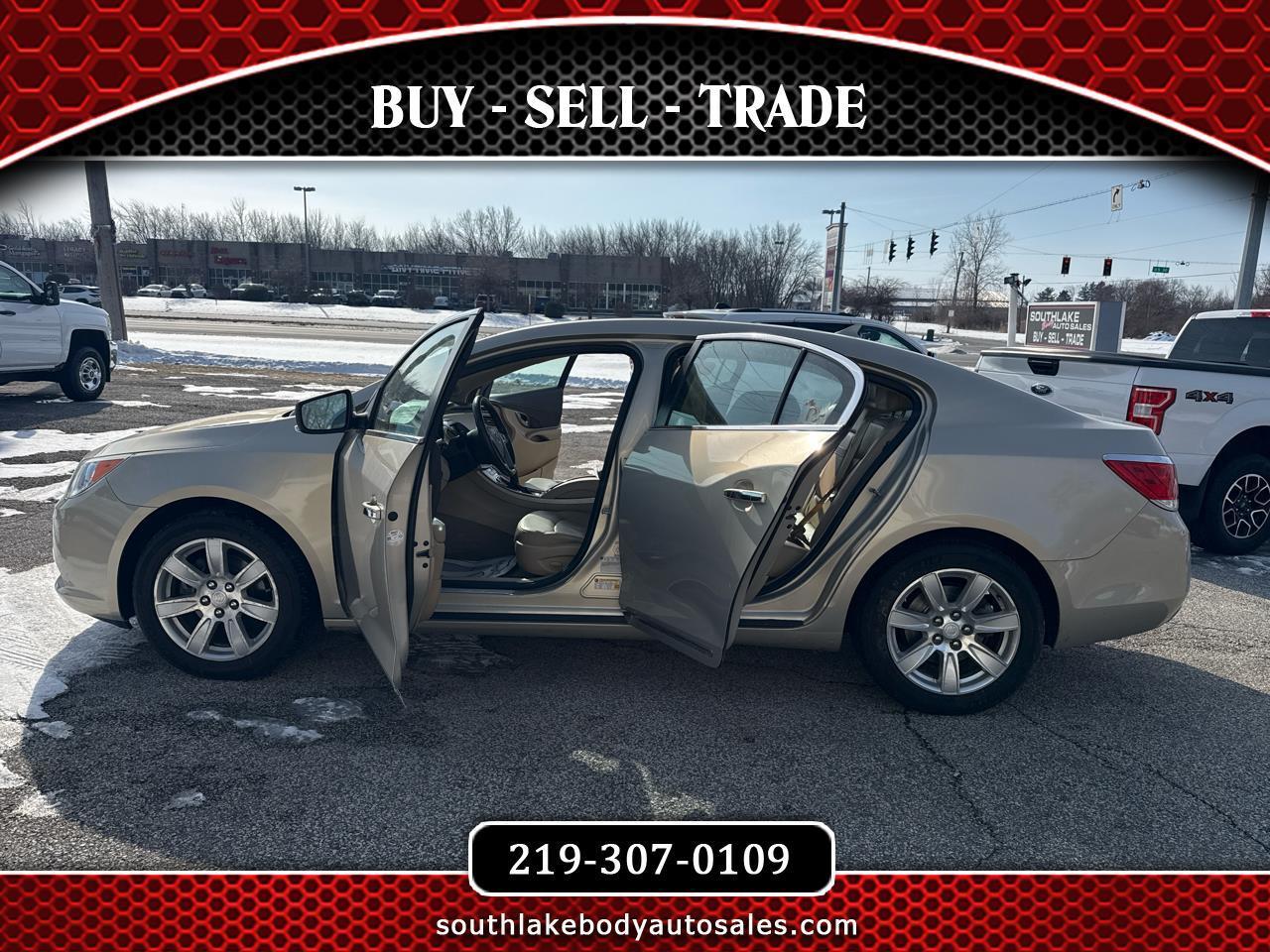 2012 Buick LaCrosse Leather Package W Sunroof