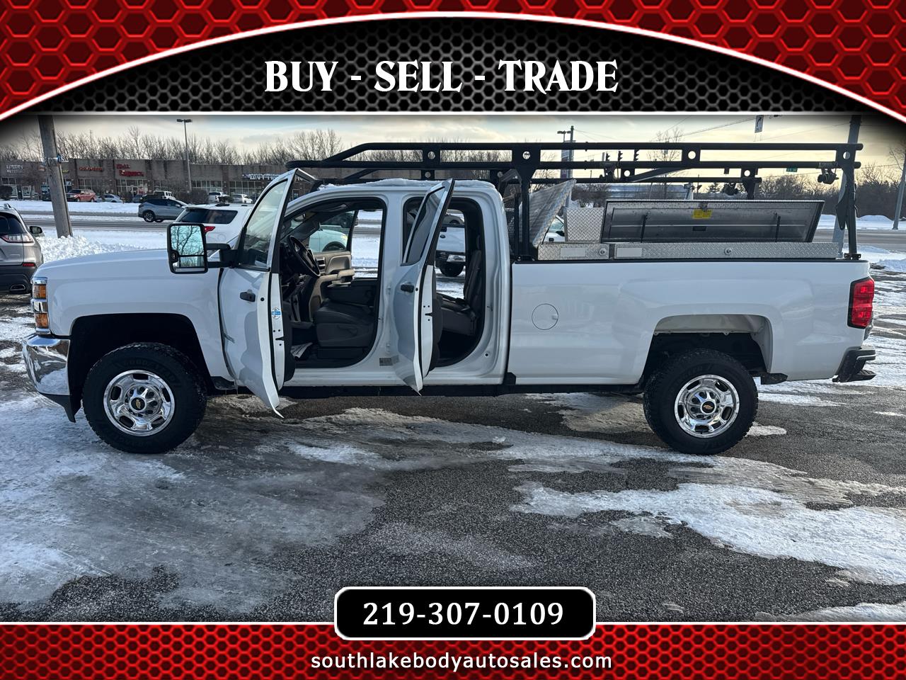 2019 Chevrolet Silverado 2500HD Double Cab w Ladder Rack