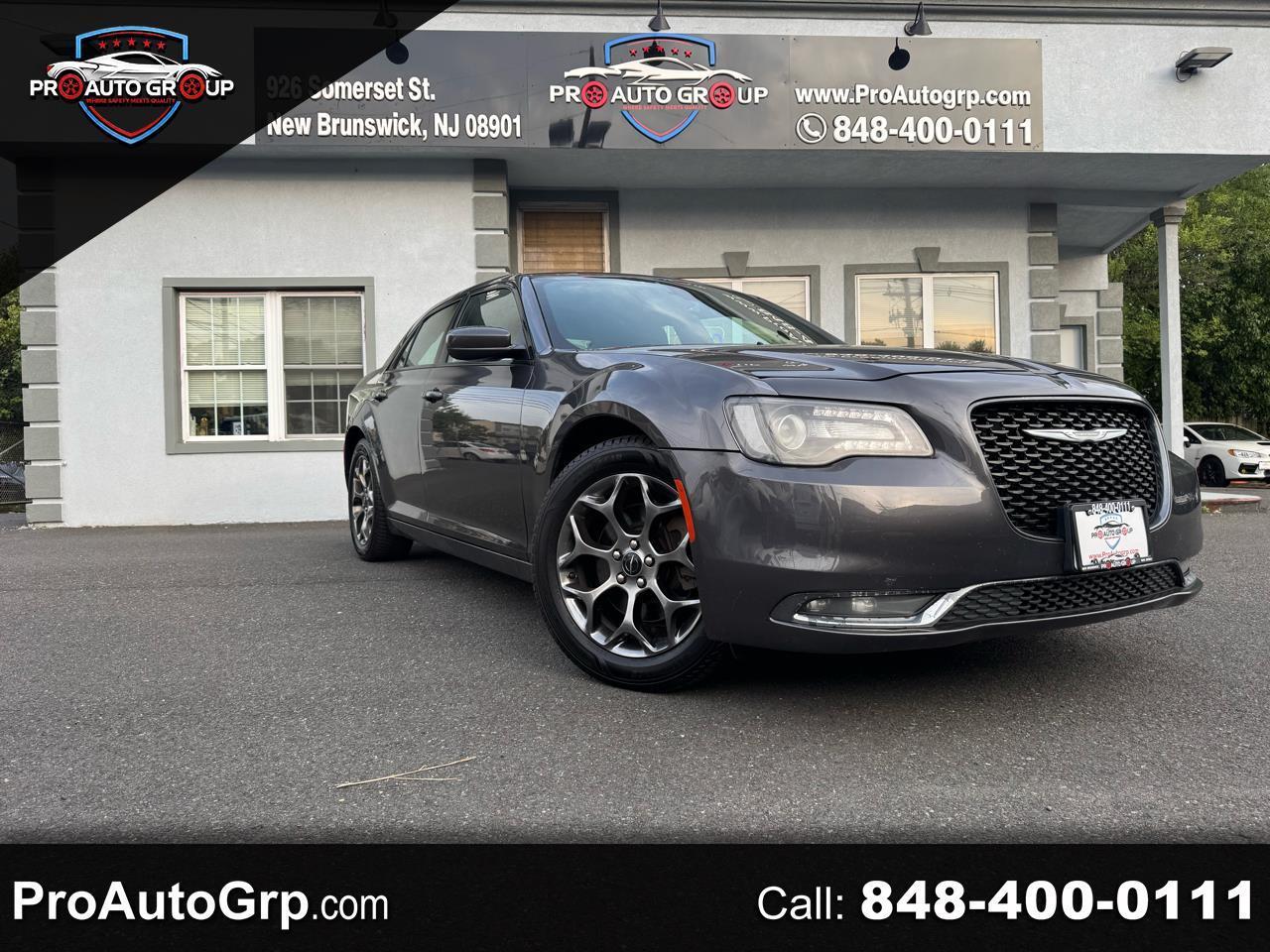 Black 2017 Chrysler 300 Sedan All-Wheel Drive Automatic