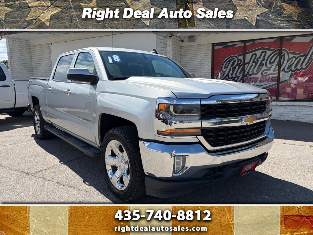 2018 Chevrolet Silverado 1500 4WD Crew Cab 143.5" LT w/1LT