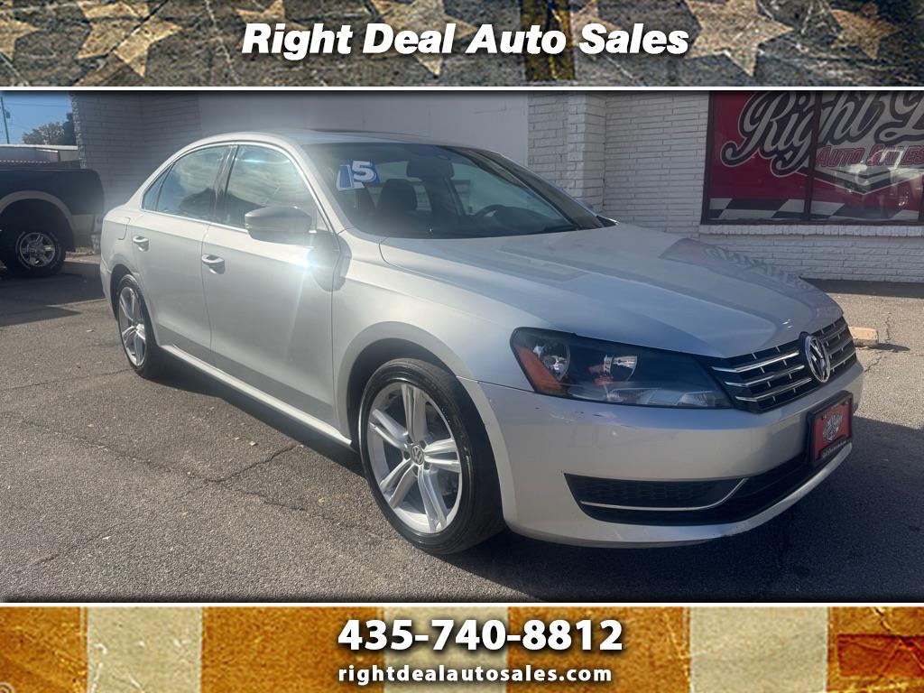 2015 Volkswagen Passat 4dr Sdn 2.0L Manual TDI SE