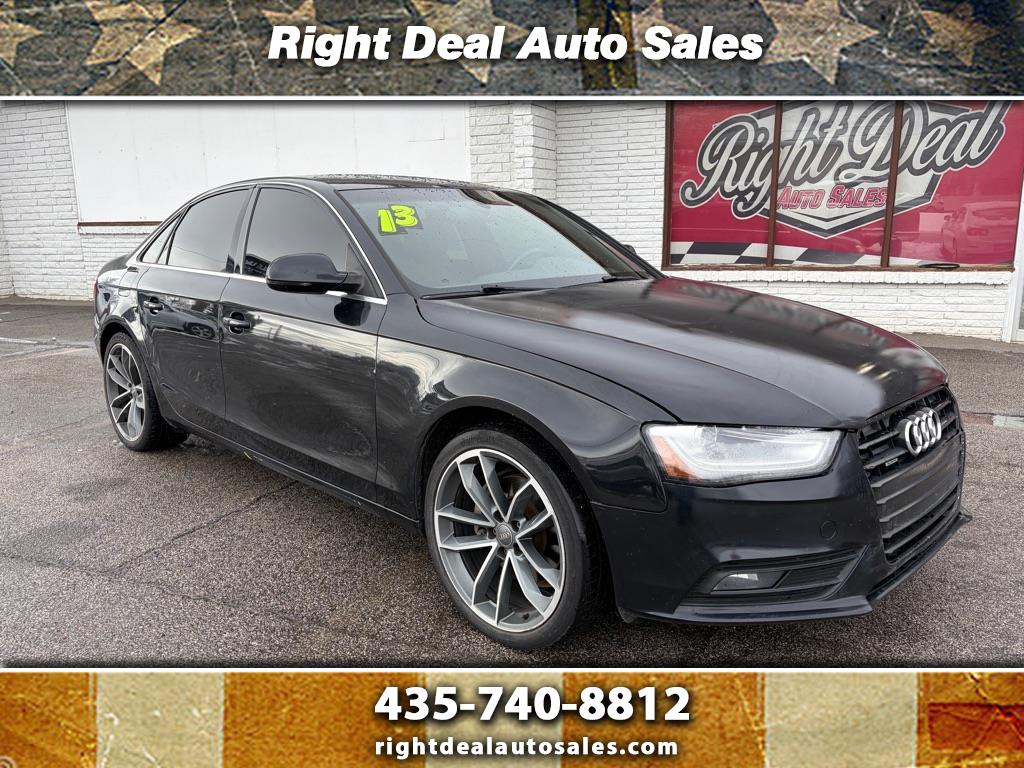 2013 Audi A4 4dr Sdn Auto quattro 2.0T Premium Plus