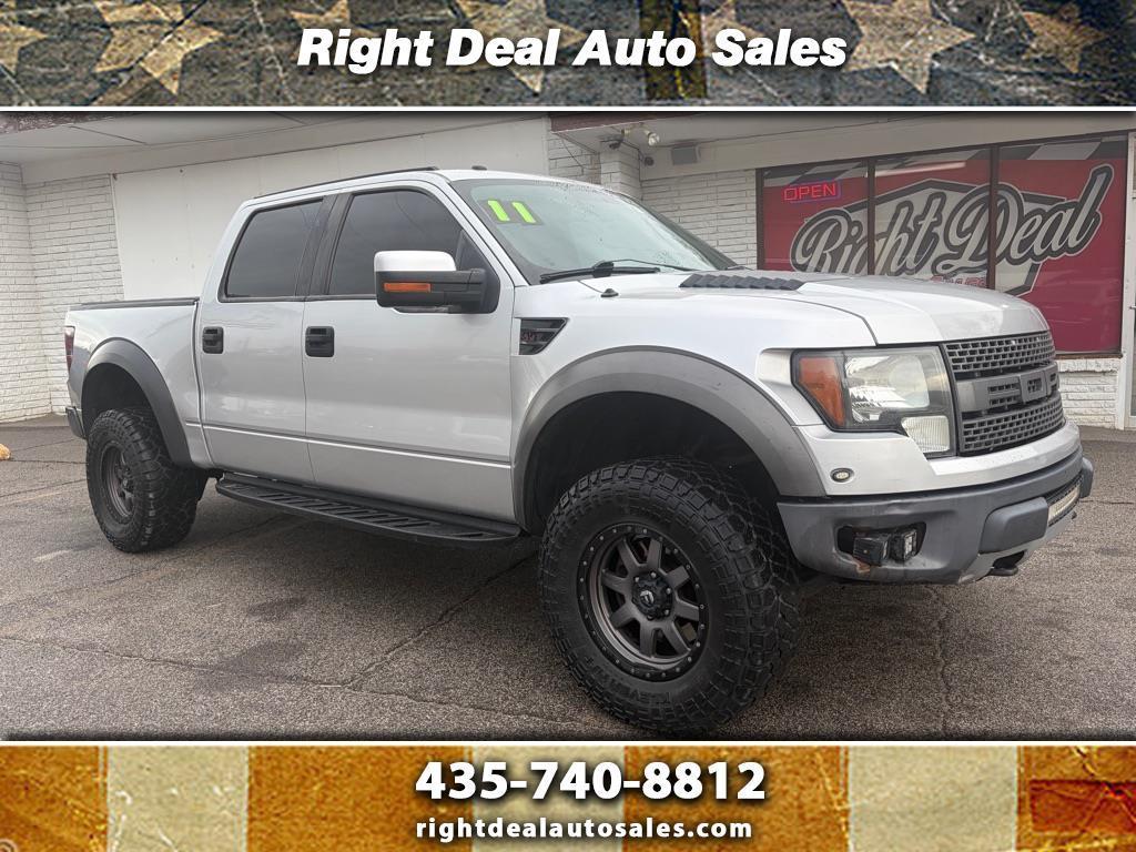 2011 Ford F-150 4WD SuperCrew 145" SVT Raptor