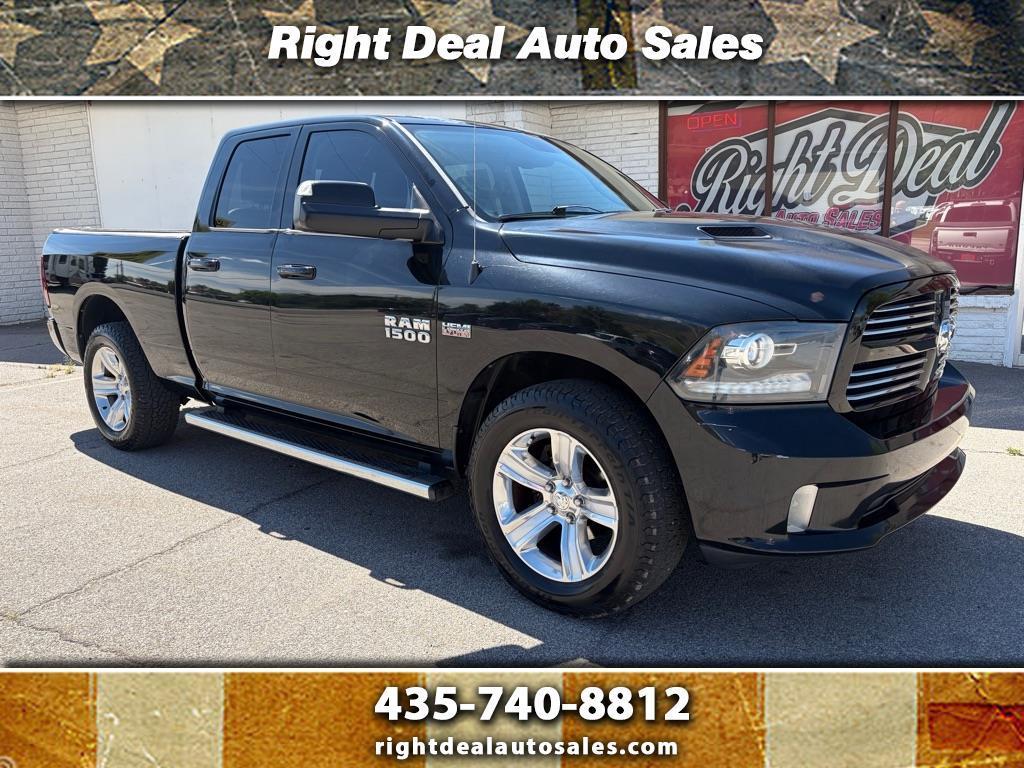 2013 RAM 1500 4WD Quad Cab 140.5" Sport