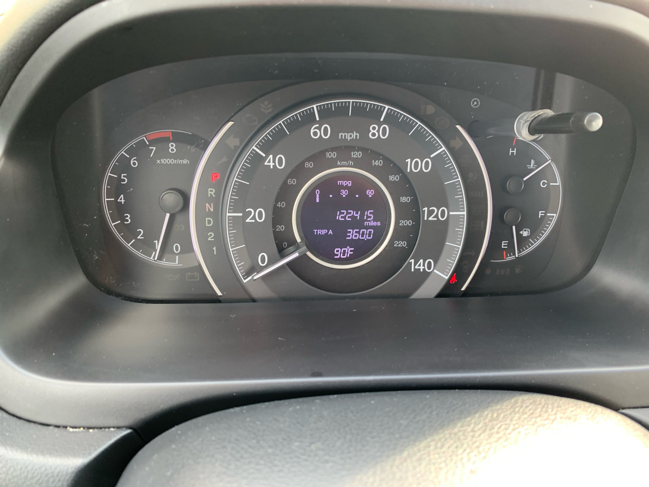 Honda CR-V LX 4WD 5-Speed AT 2014 Honda CR-V LX 4WD 5-Speed AT 2014