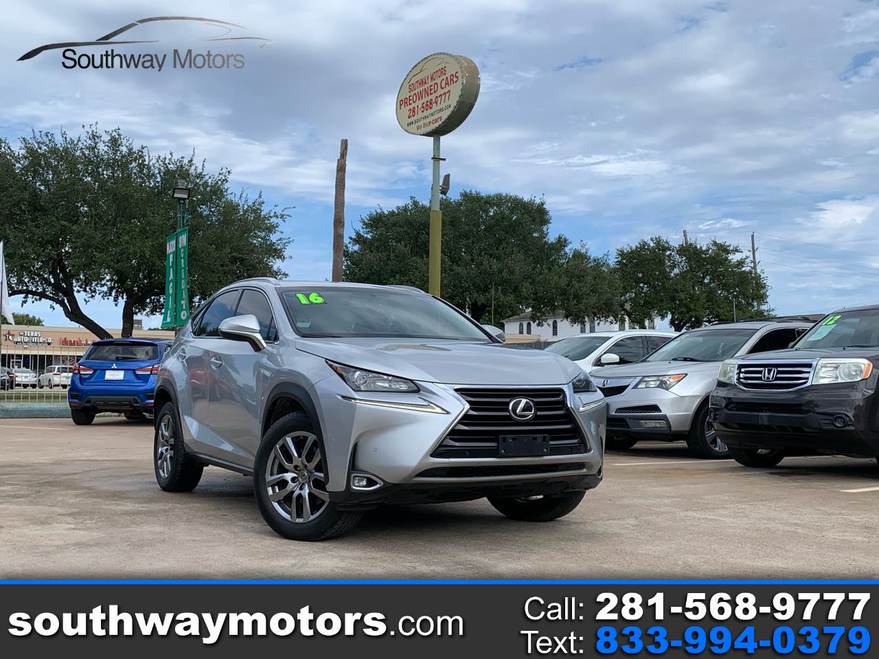 Lexus NX 200t AWD 2016 Lexus NX 200t AWD 2016