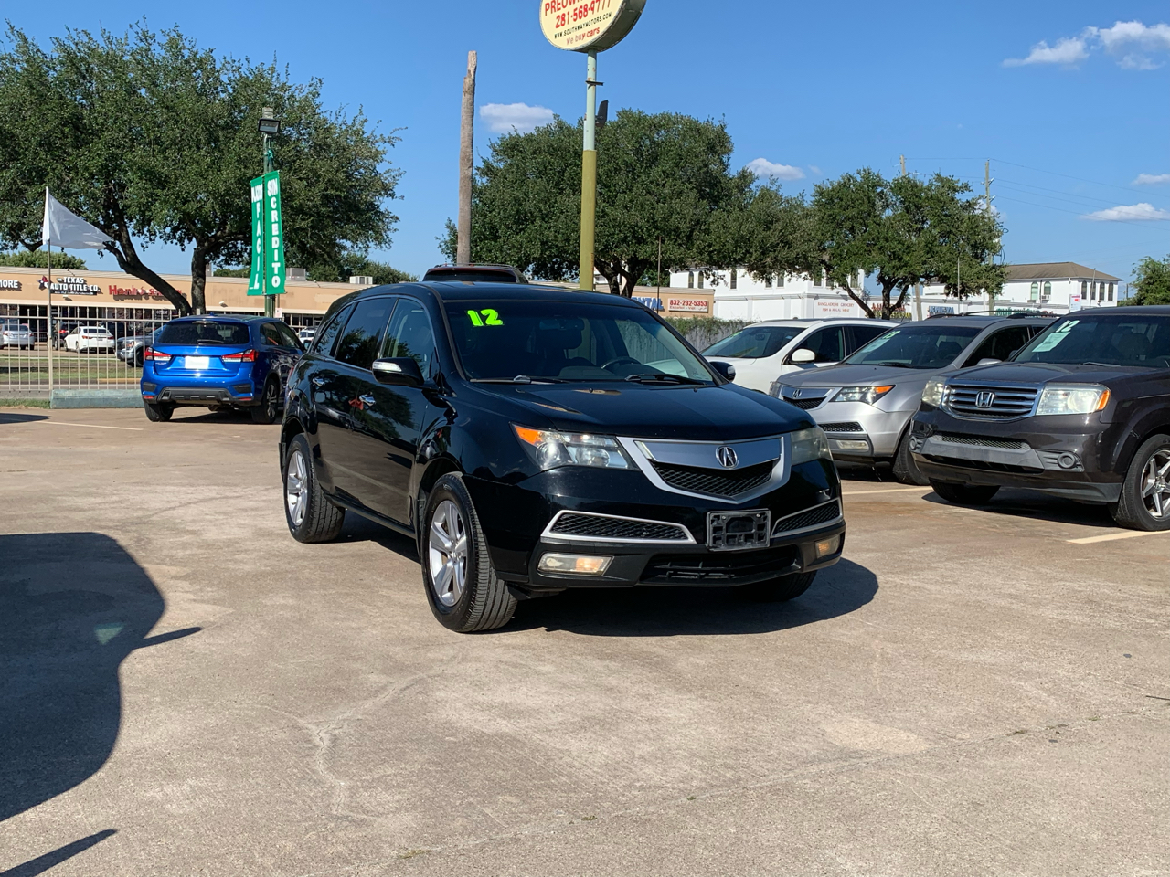 Acura MDX 6-Spd AT w/Tech Package 2012 Acura MDX 6-Spd AT w/Tech Package 2012