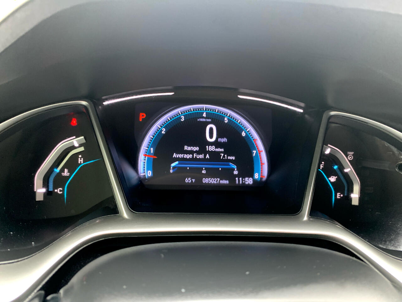 Honda Civic EX-TL Sedan CVT 2018