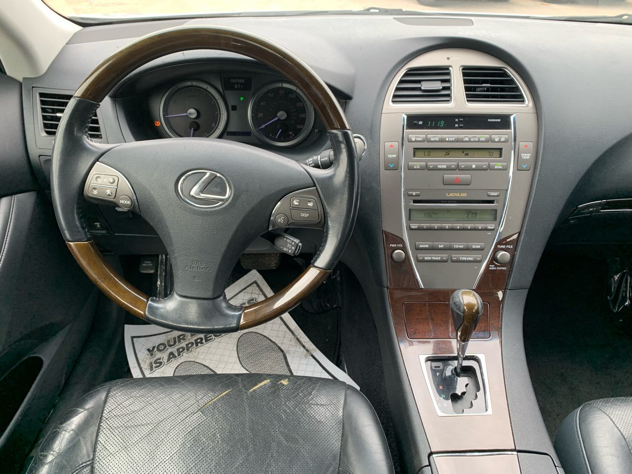 Lexus ES 350 Sedan 2012