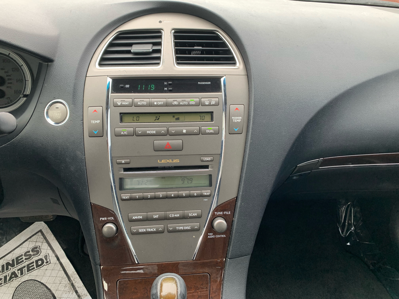 Lexus ES 350 Sedan 2012