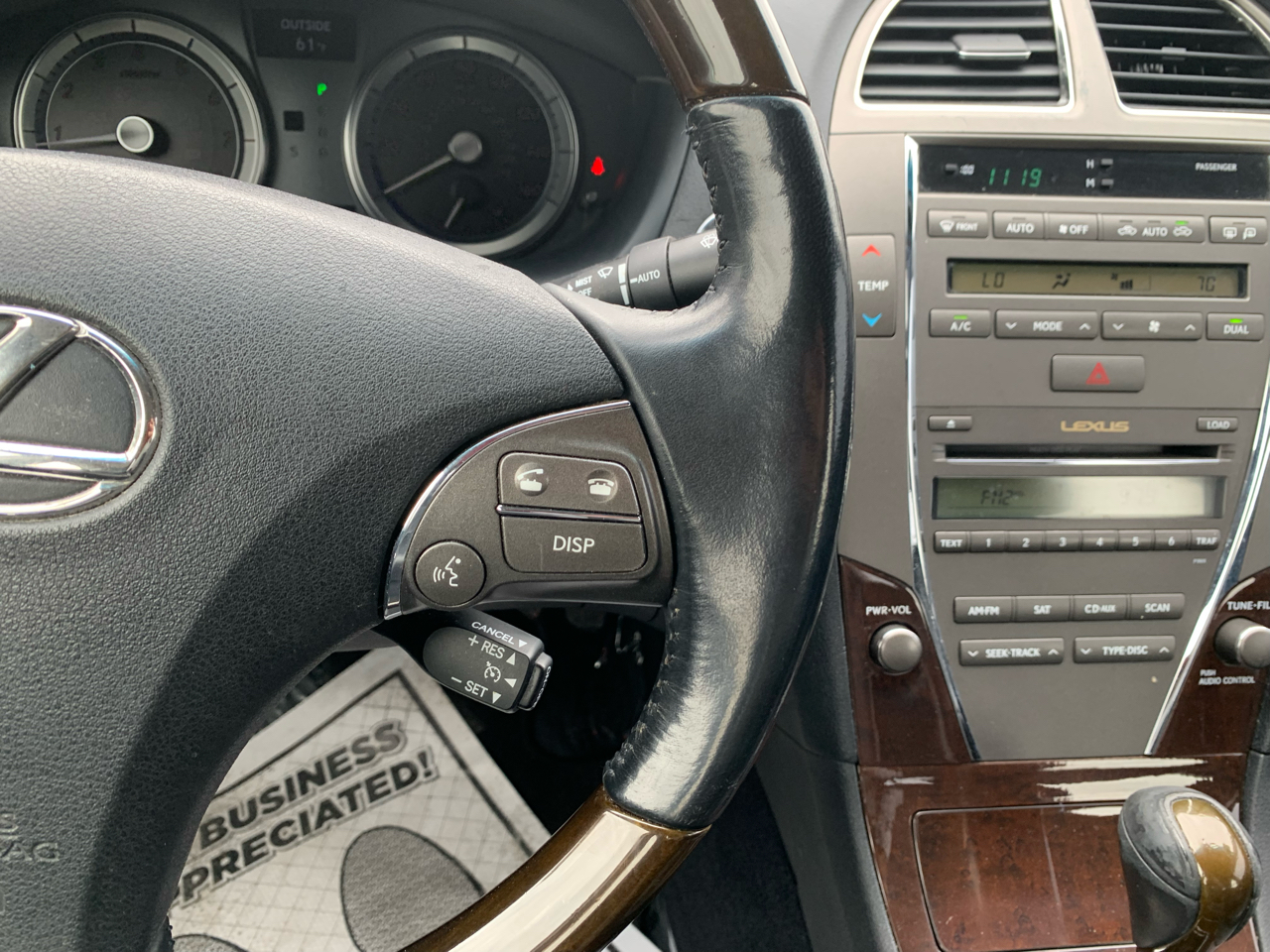 Lexus ES 350 Sedan 2012