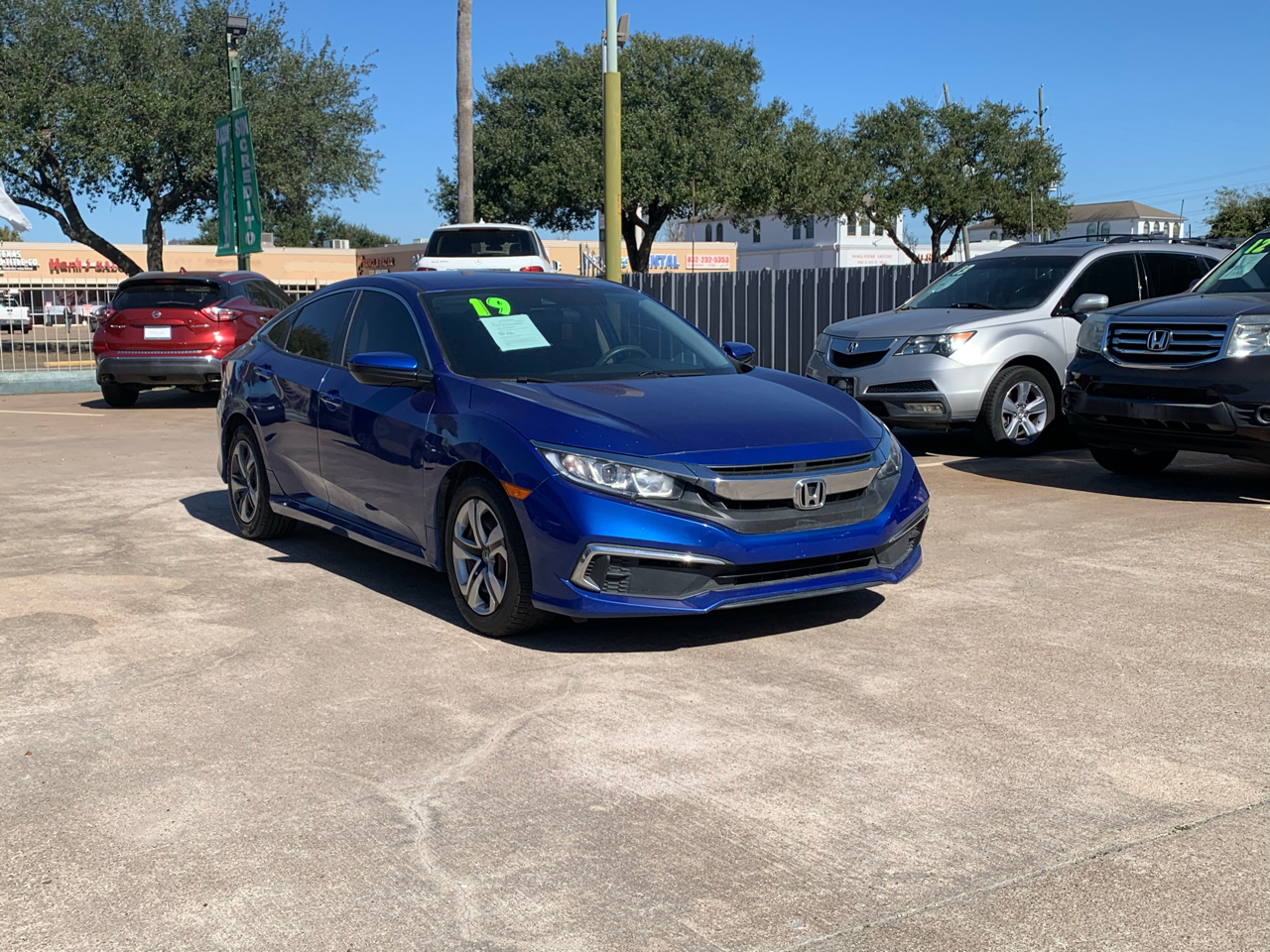 Honda Civic LX Honda Sensing Sedan CVT 2019