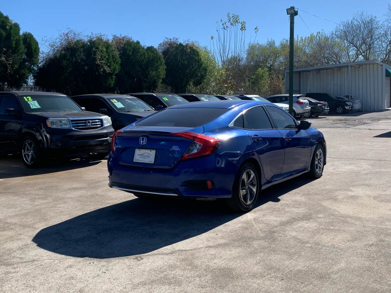 Honda Civic LX Honda Sensing Sedan CVT 2019