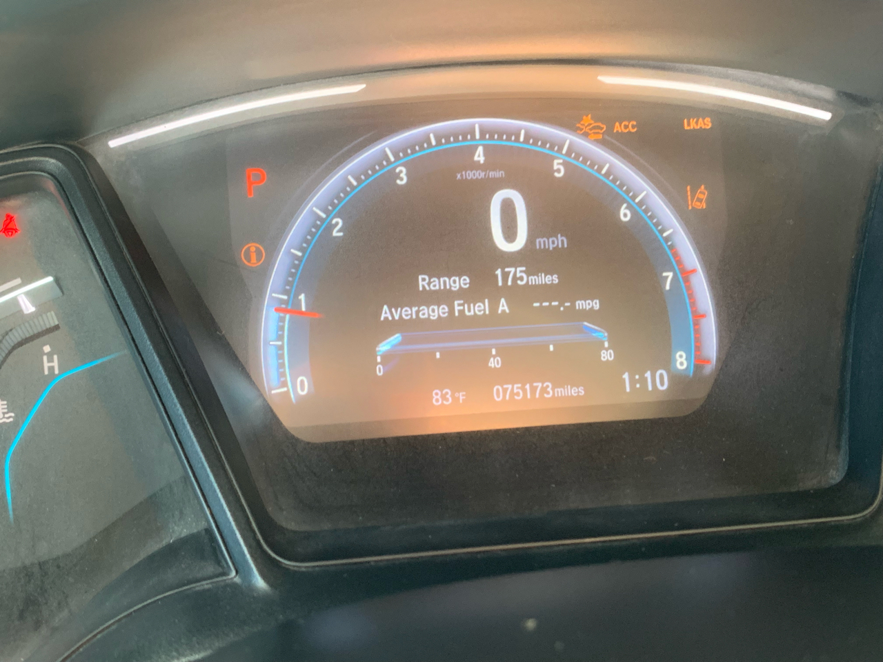 Honda Civic LX Honda Sensing Sedan CVT 2019