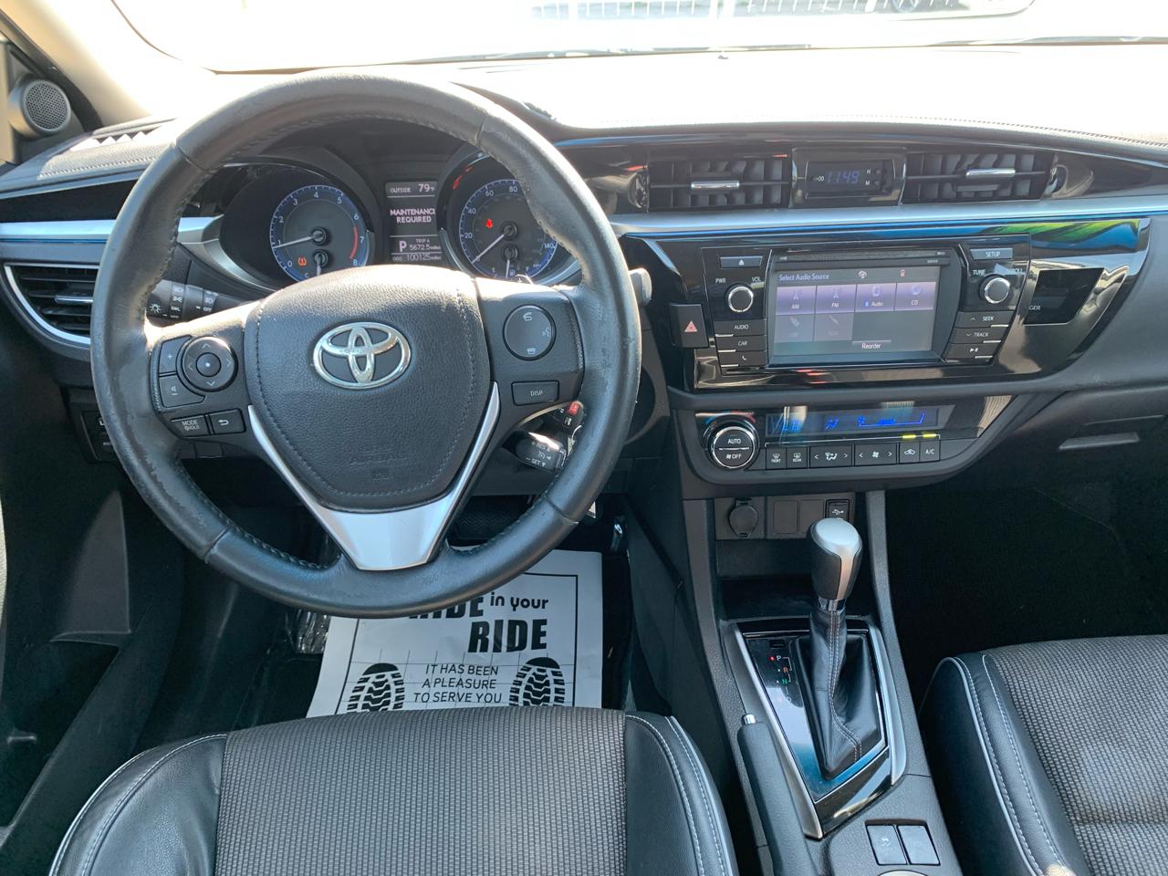 Toyota Corolla S Premium CVT 2014