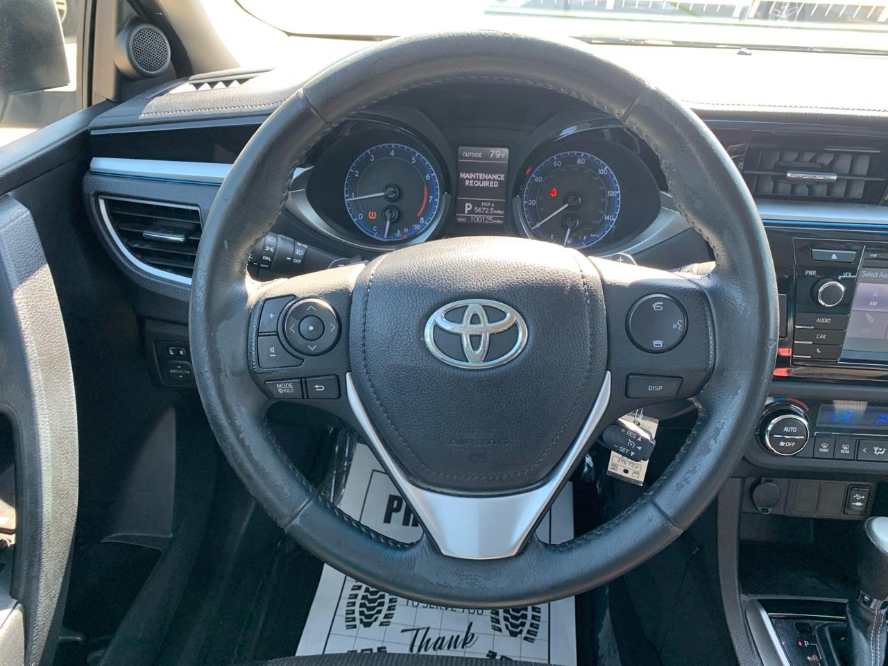 Toyota Corolla S Premium CVT 2014
