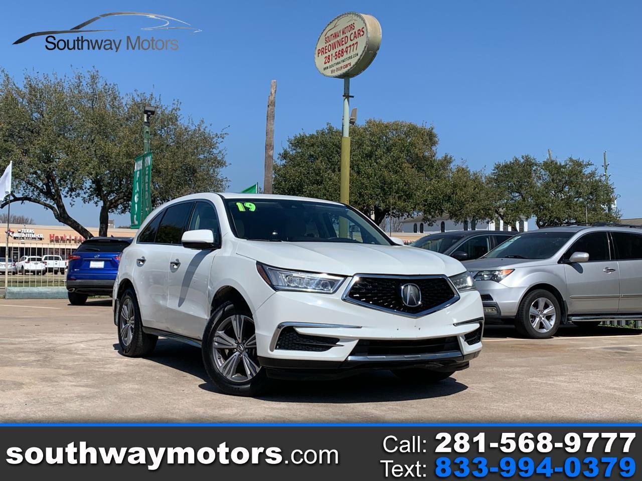 Acura MDX 9-Spd AT 2019