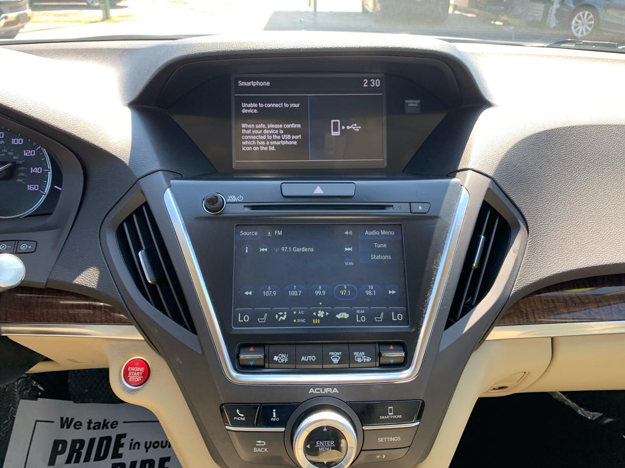 Acura MDX 9-Spd AT 2019