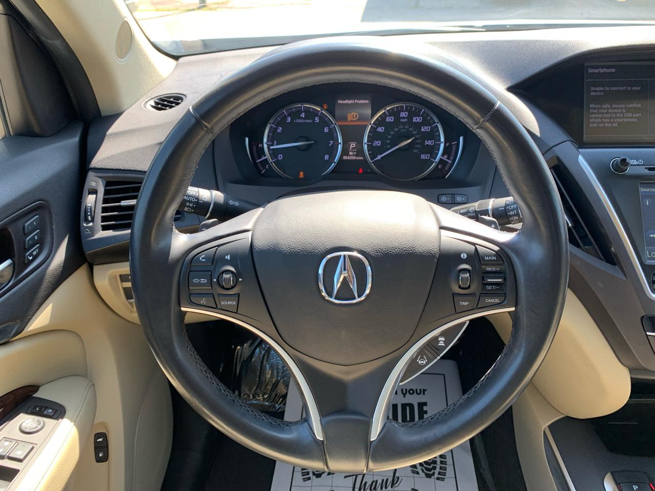 Acura MDX 9-Spd AT 2019