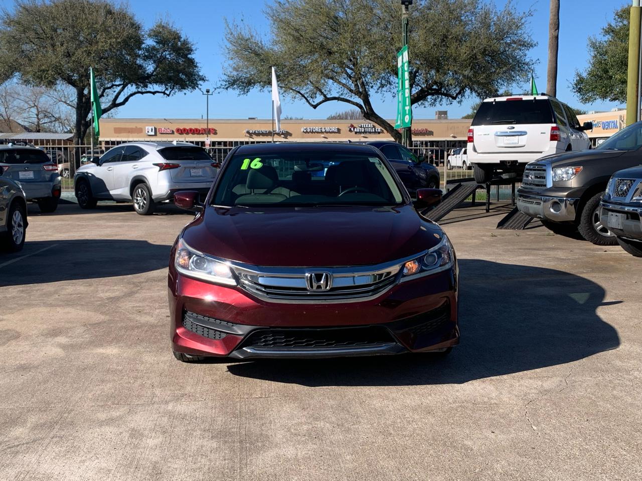 Honda Accord LX Sedan CVT 2016