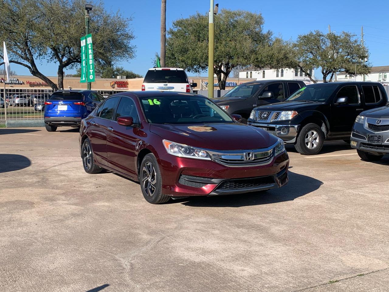 Honda Accord LX Sedan CVT 2016