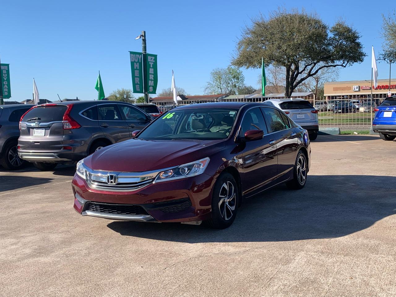 Honda Accord LX Sedan CVT 2016