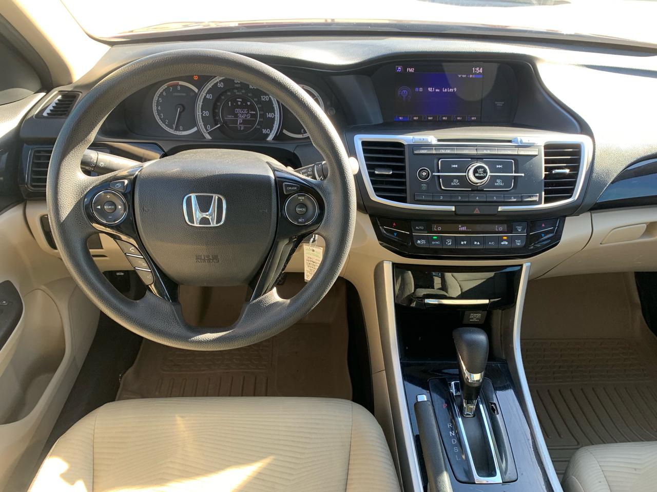 Honda Accord LX Sedan CVT 2016