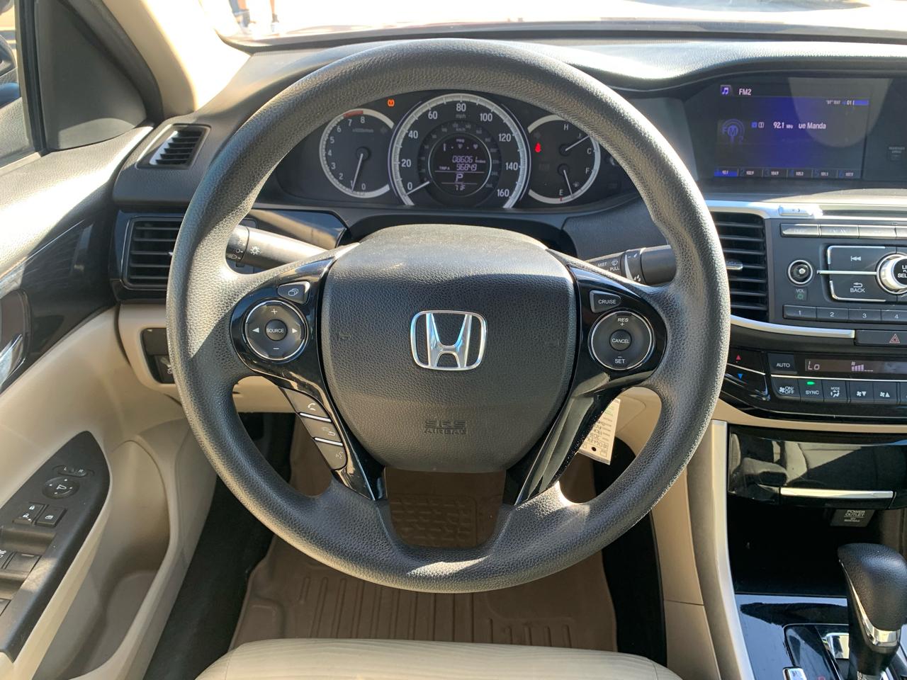Honda Accord LX Sedan CVT 2016